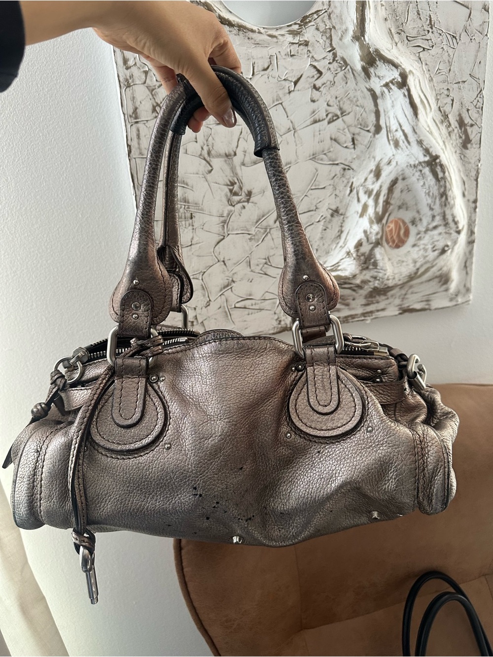 Metallic Chloe Paddington - Picture 4 of 15